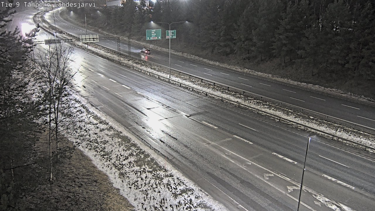 Weather Camera Image Väg 9 Tammerfors, Lahdesjärvi, Tampere, Pirkanmaa