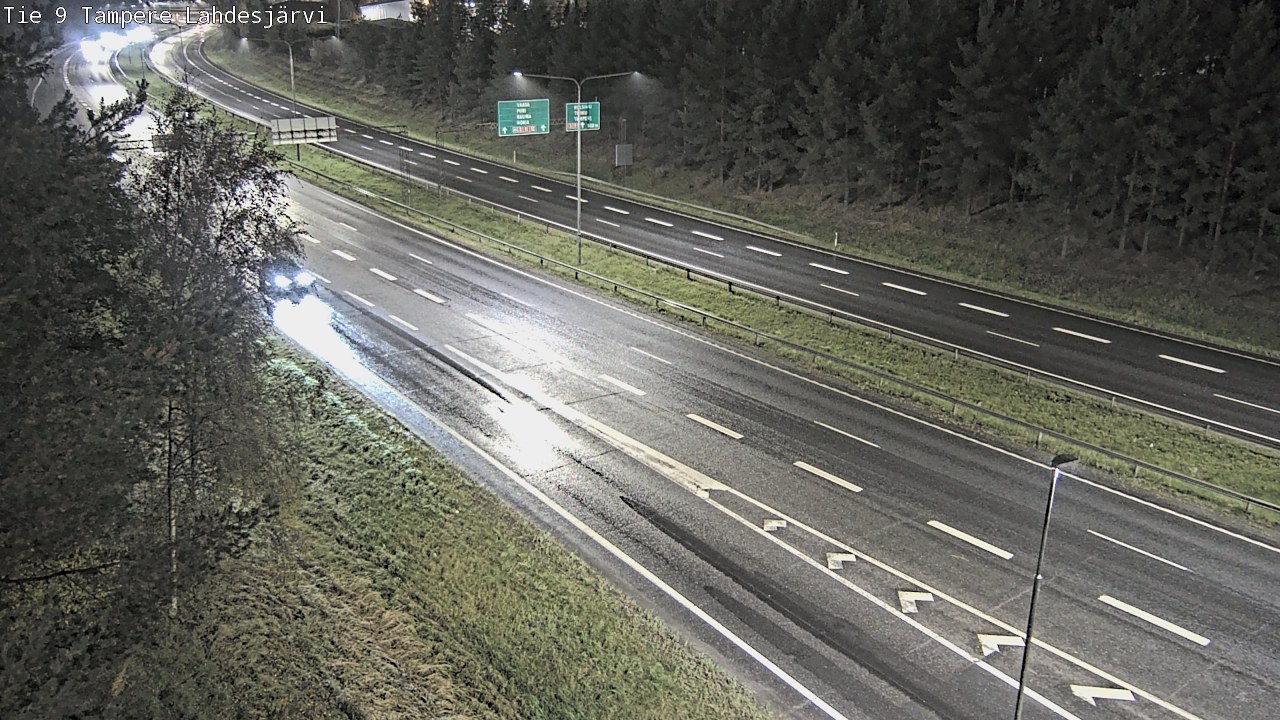 Weather Camera Image Road 9 Tampere, Lahdesjärvi, Tampere, Pirkanmaa