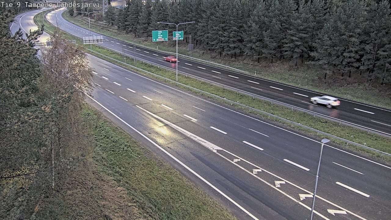 Weather Camera Image Road 9 Tampere, Lahdesjärvi, Tampere, Pirkanmaa