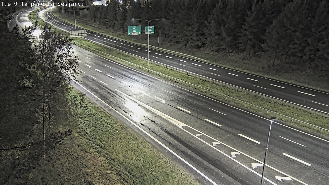 Weather Camera Image Road 9 Tampere, Lahdesjärvi, Tampere, Pirkanmaa
