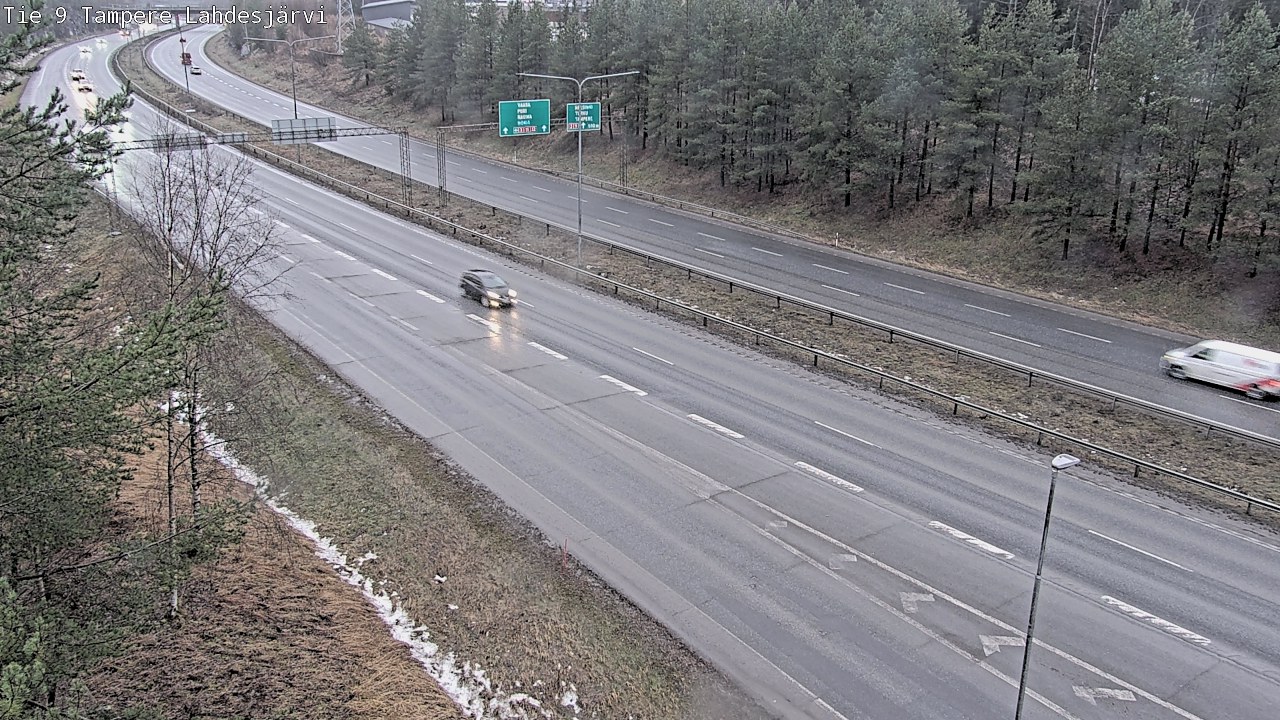 Weather Camera Image Road 9 Tampere, Lahdesjärvi, Tampere, Pirkanmaa