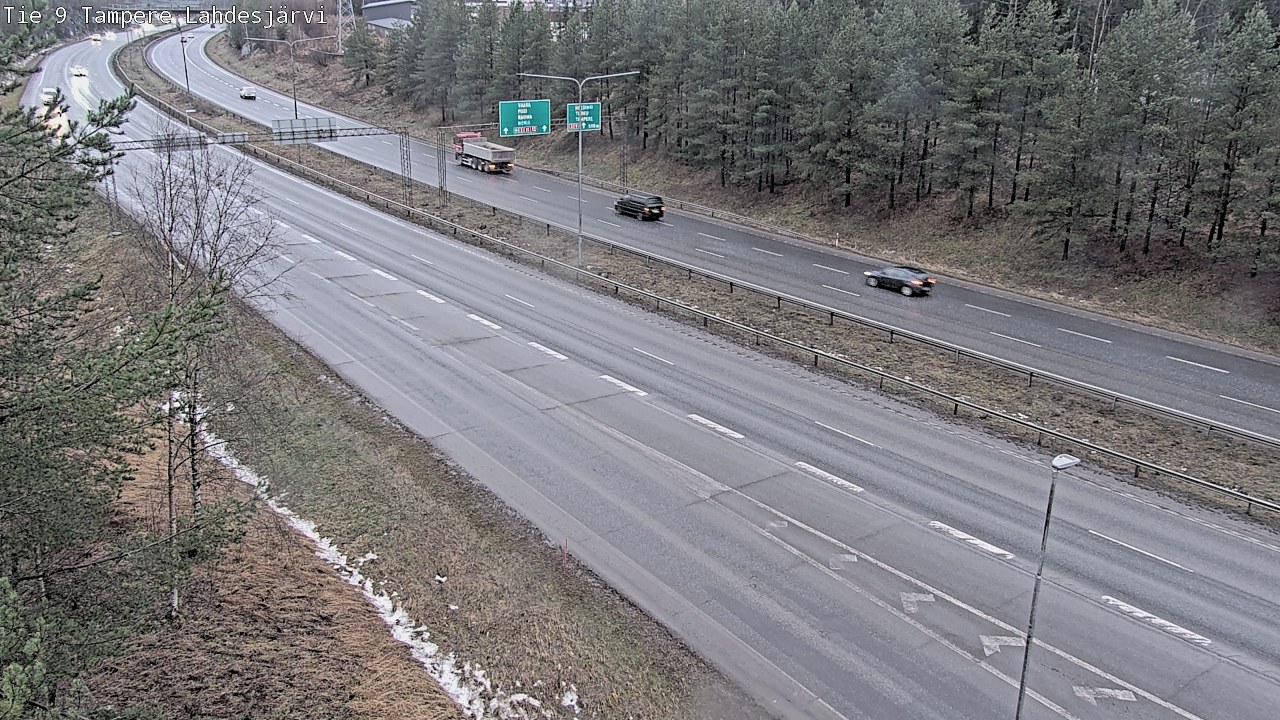 Weather Camera Image Road 9 Tampere, Lahdesjärvi, Tampere, Pirkanmaa