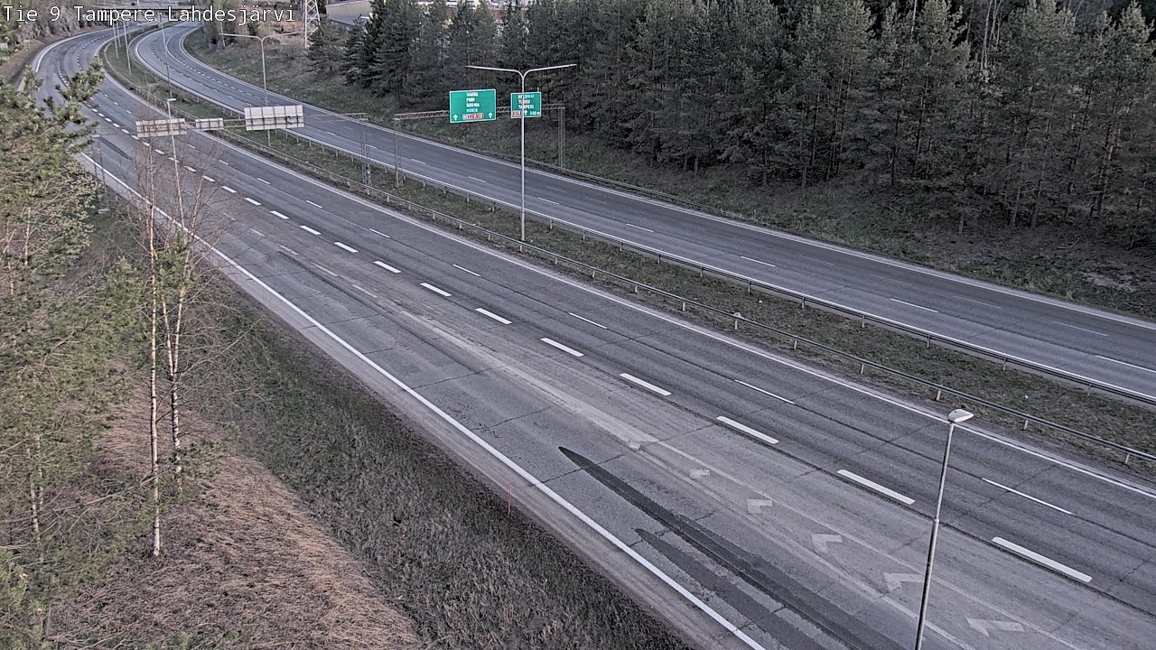 Kelikamerat Kuva Tie 9 Tampere, Lahdesjärvi, Tampere, Pirkanmaa