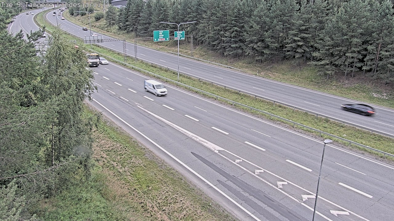 Weather Camera Image Road 9 Tampere, Lahdesjärvi, Tampere, Pirkanmaa