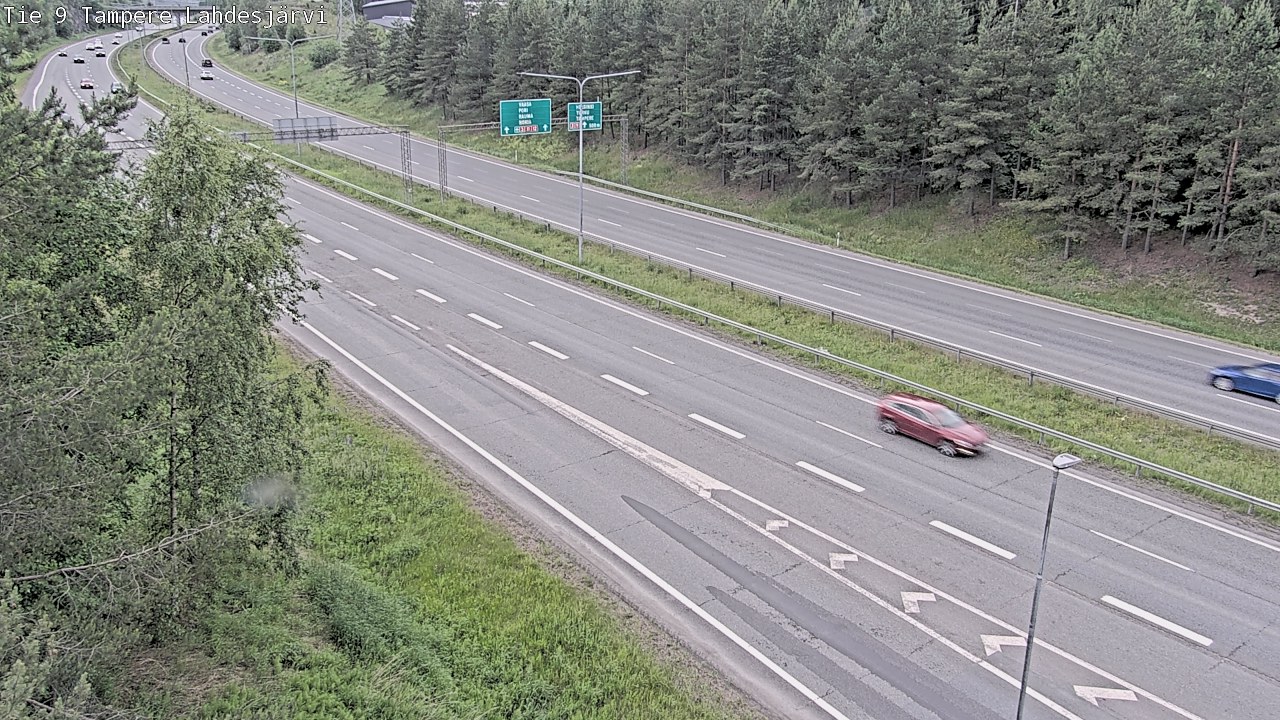 Kelikamerat Kuva Tie 9 Tampere, Lahdesjärvi, Tampere, Pirkanmaa
