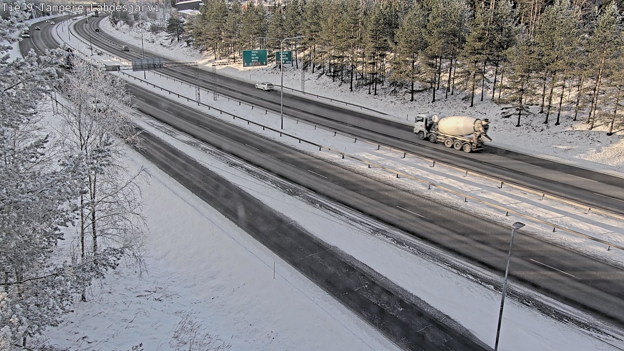 Kelikamerat Kuva Tie 9 Tampere, Lahdesjärvi, Tampere, Pirkanmaa