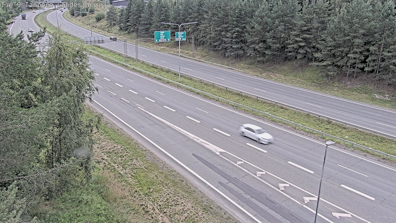 Weather Camera Image Road 9 Tampere, Lahdesjärvi, Tampere, Pirkanmaa