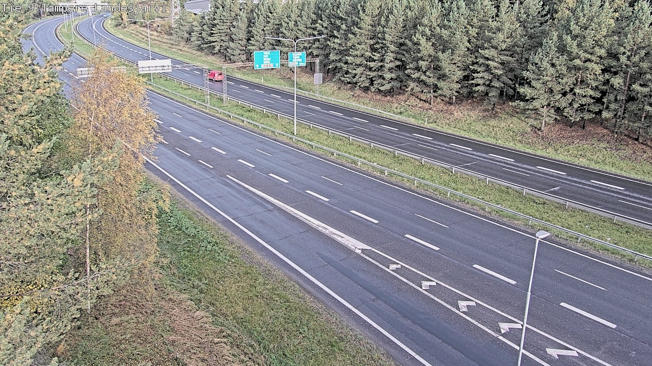 Weather Camera Image Road 9 Tampere, Lahdesjärvi, Tampere, Pirkanmaa