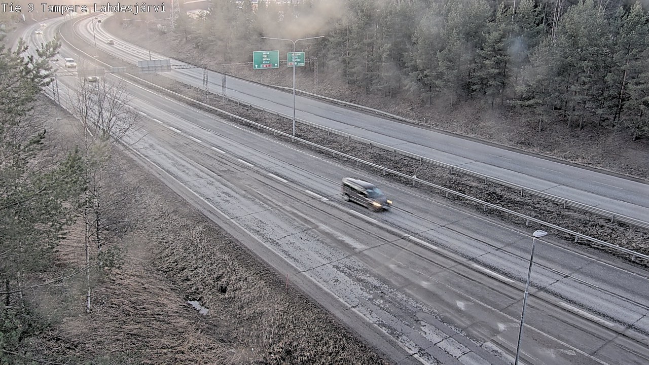 Weather Camera Image Road 9 Tampere, Lahdesjärvi, Tampere, Pirkanmaa
