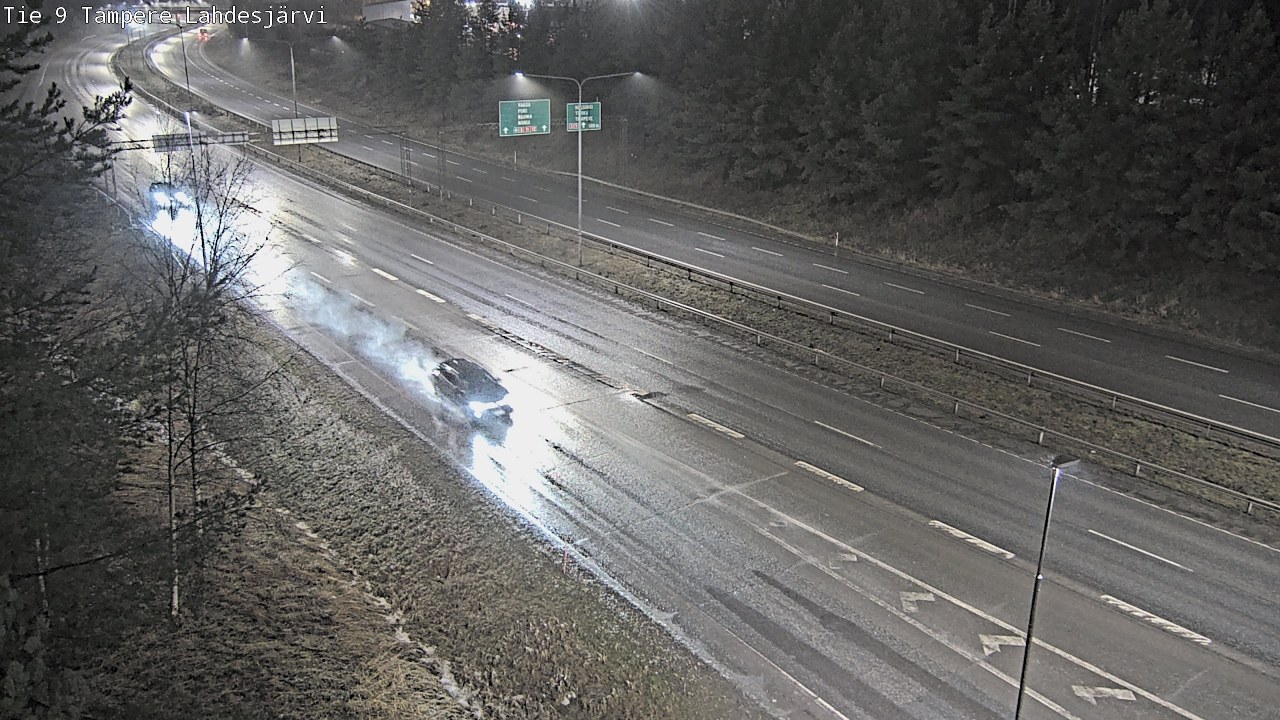 Weather Camera Image Road 9 Tampere, Lahdesjärvi, Tampere, Pirkanmaa