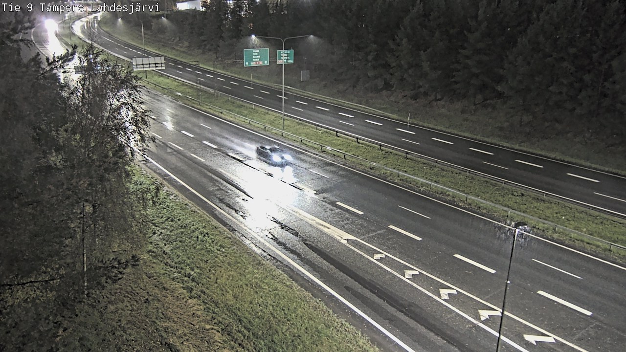 Weather Camera Image Road 9 Tampere, Lahdesjärvi, Tampere, Pirkanmaa