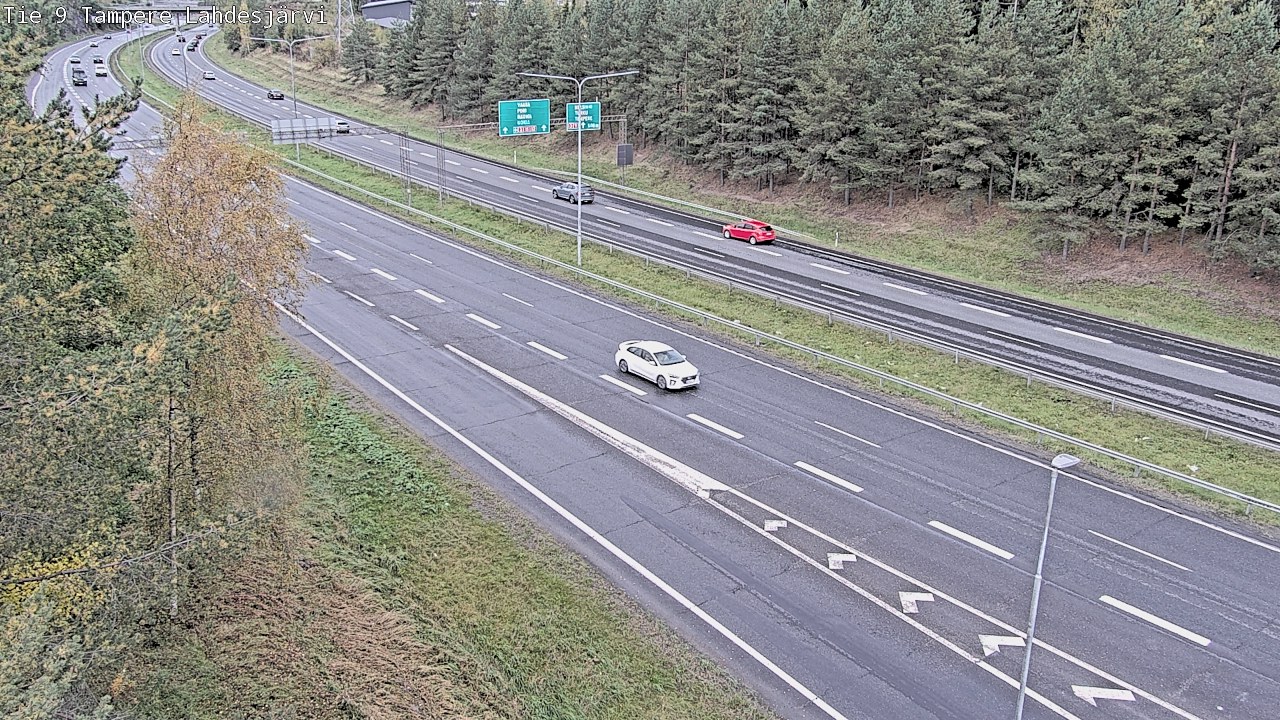 Weather Camera Image Road 9 Tampere, Lahdesjärvi, Tampere, Pirkanmaa