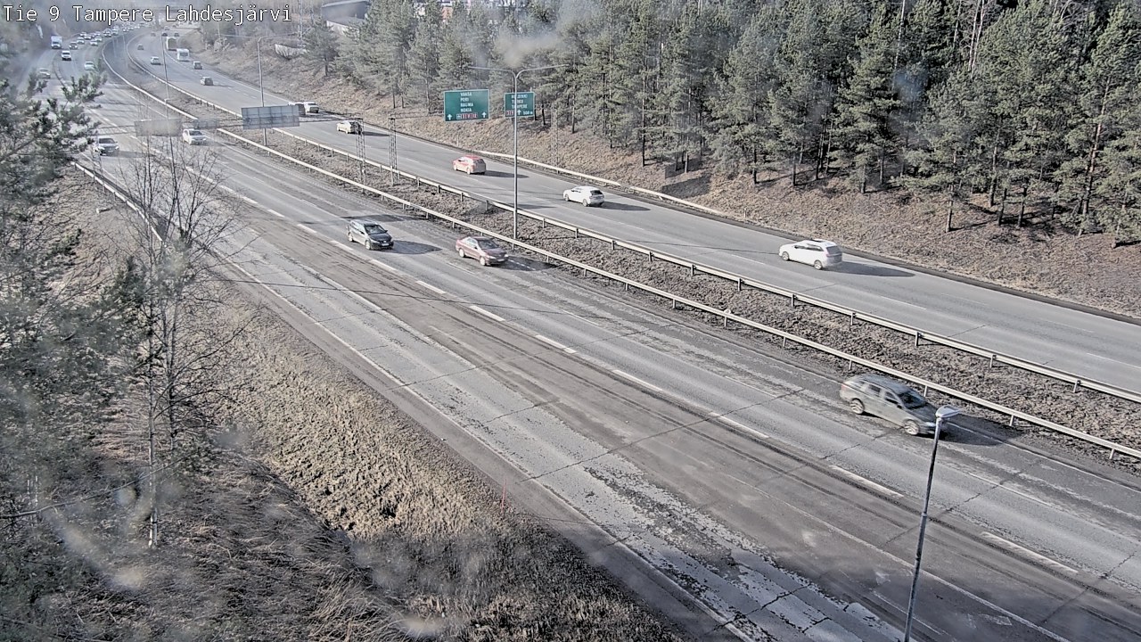 Weather Camera Image Road 9 Tampere, Lahdesjärvi, Tampere, Pirkanmaa