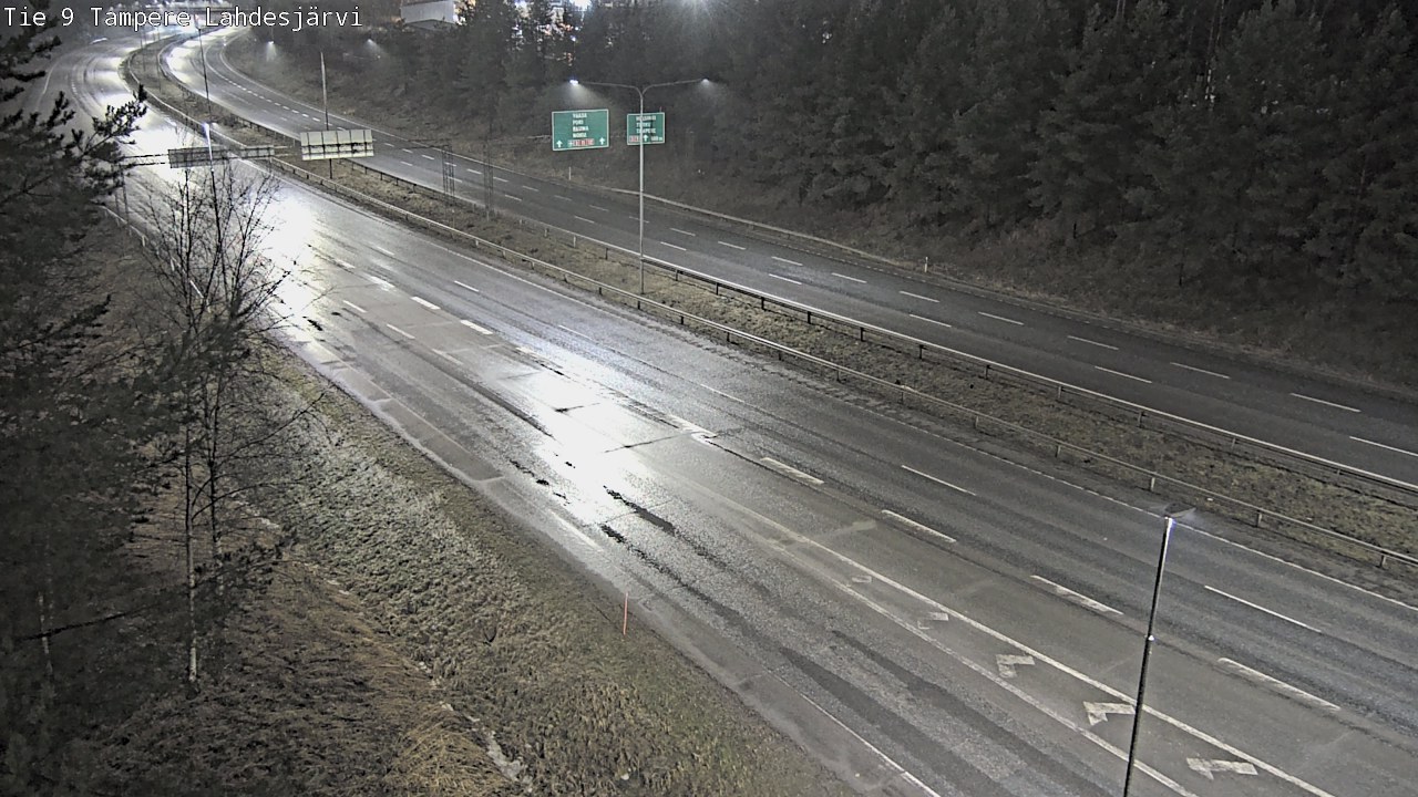 Weather Camera Image Road 9 Tampere, Lahdesjärvi, Tampere, Pirkanmaa