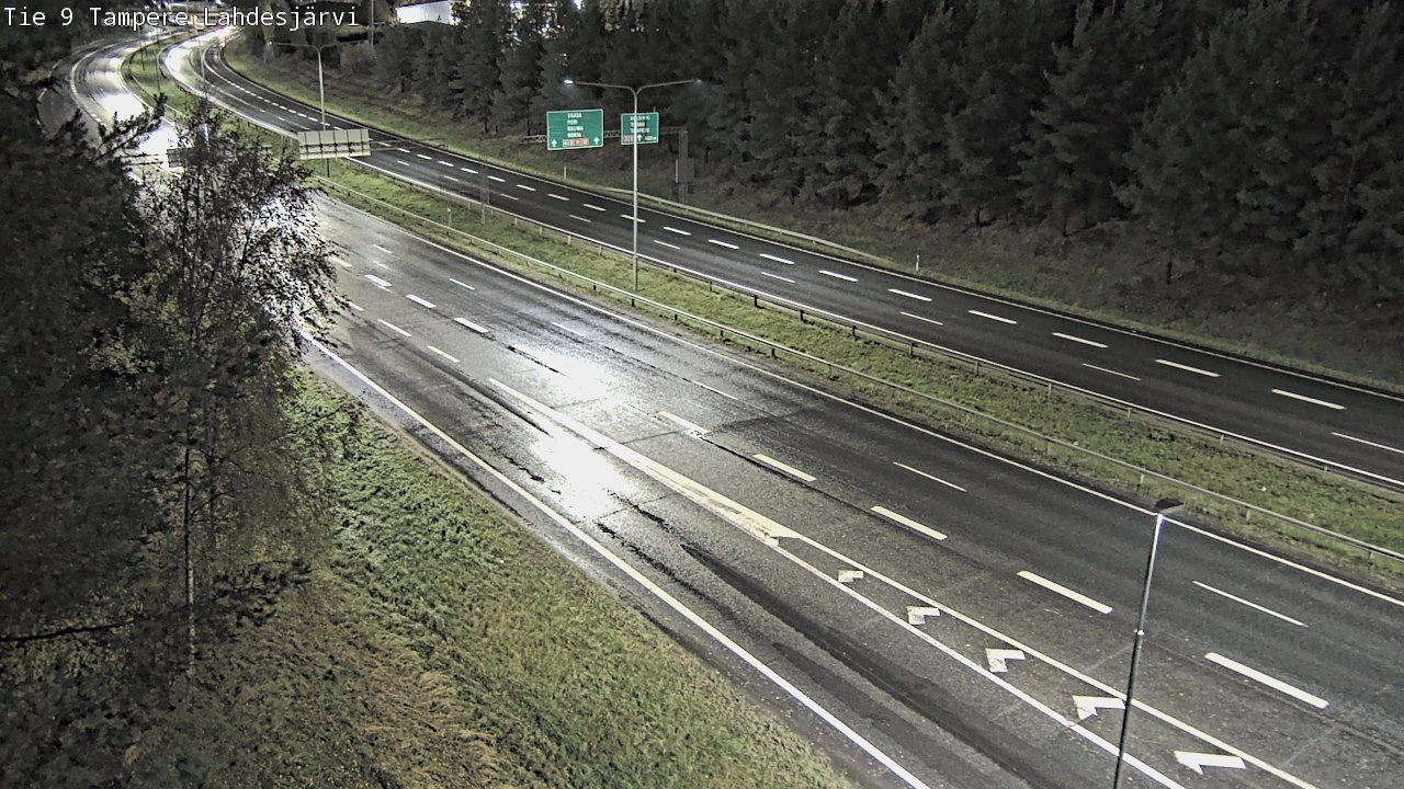 Weather Camera Image Road 9 Tampere, Lahdesjärvi, Tampere, Pirkanmaa