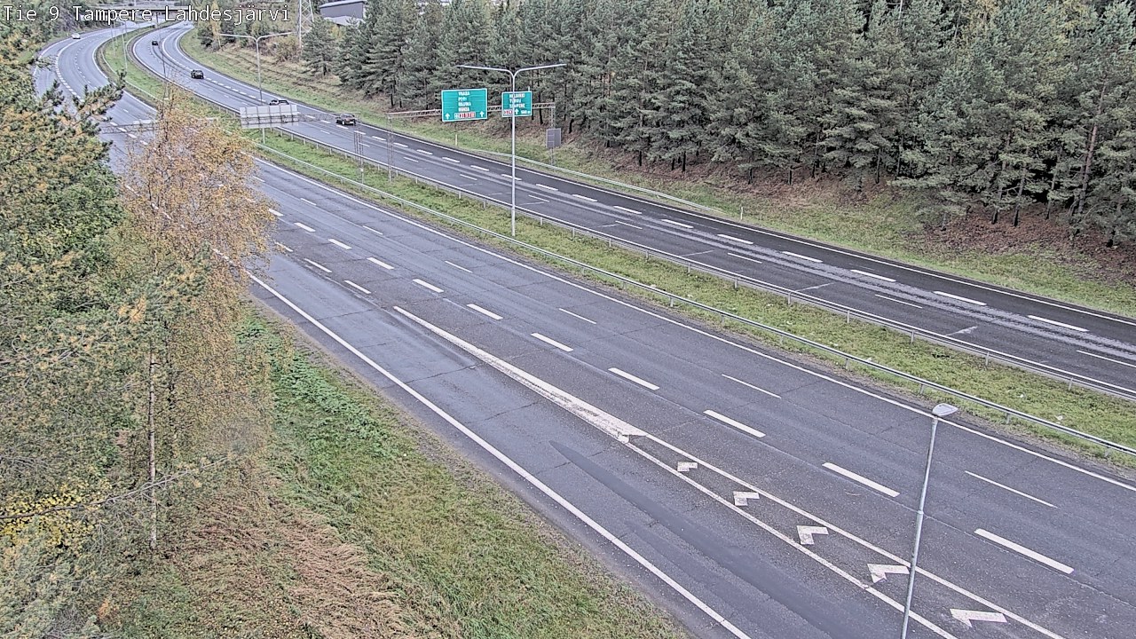 Weather Camera Image Road 9 Tampere, Lahdesjärvi, Tampere, Pirkanmaa