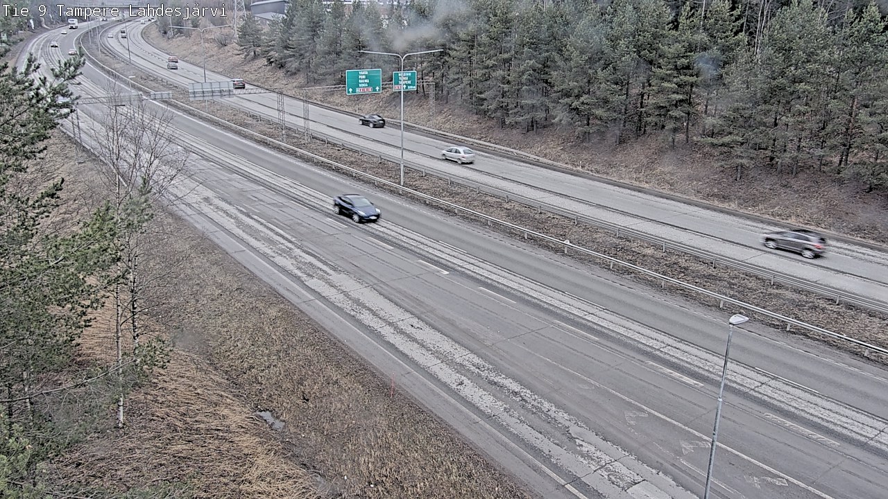 Weather Camera Image Road 9 Tampere, Lahdesjärvi, Tampere, Pirkanmaa