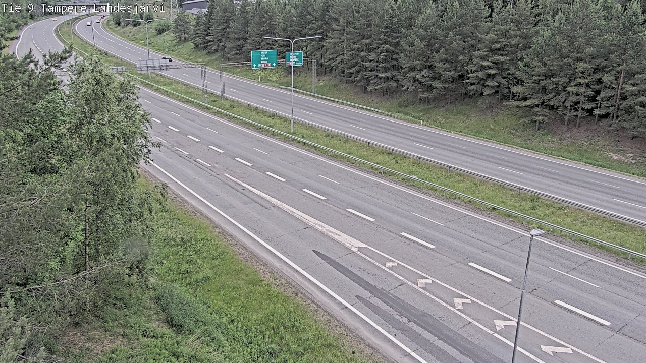 Kelikamerat Kuva Tie 9 Tampere, Lahdesjärvi, Tampere, Pirkanmaa