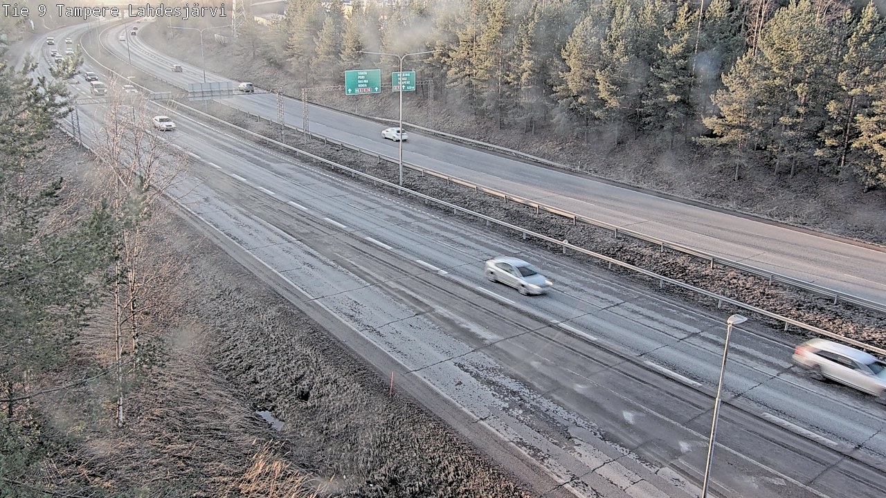 Weather Camera Image Road 9 Tampere, Lahdesjärvi, Tampere, Pirkanmaa