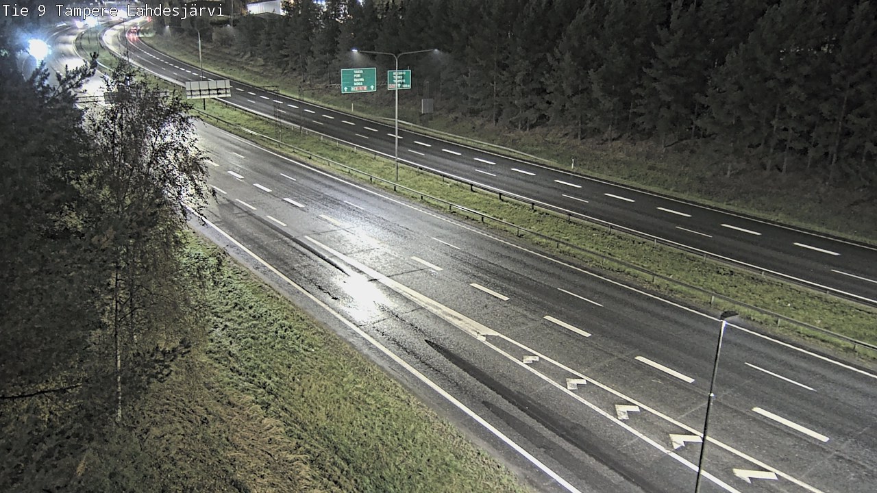 Weather Camera Image Road 9 Tampere, Lahdesjärvi, Tampere, Pirkanmaa