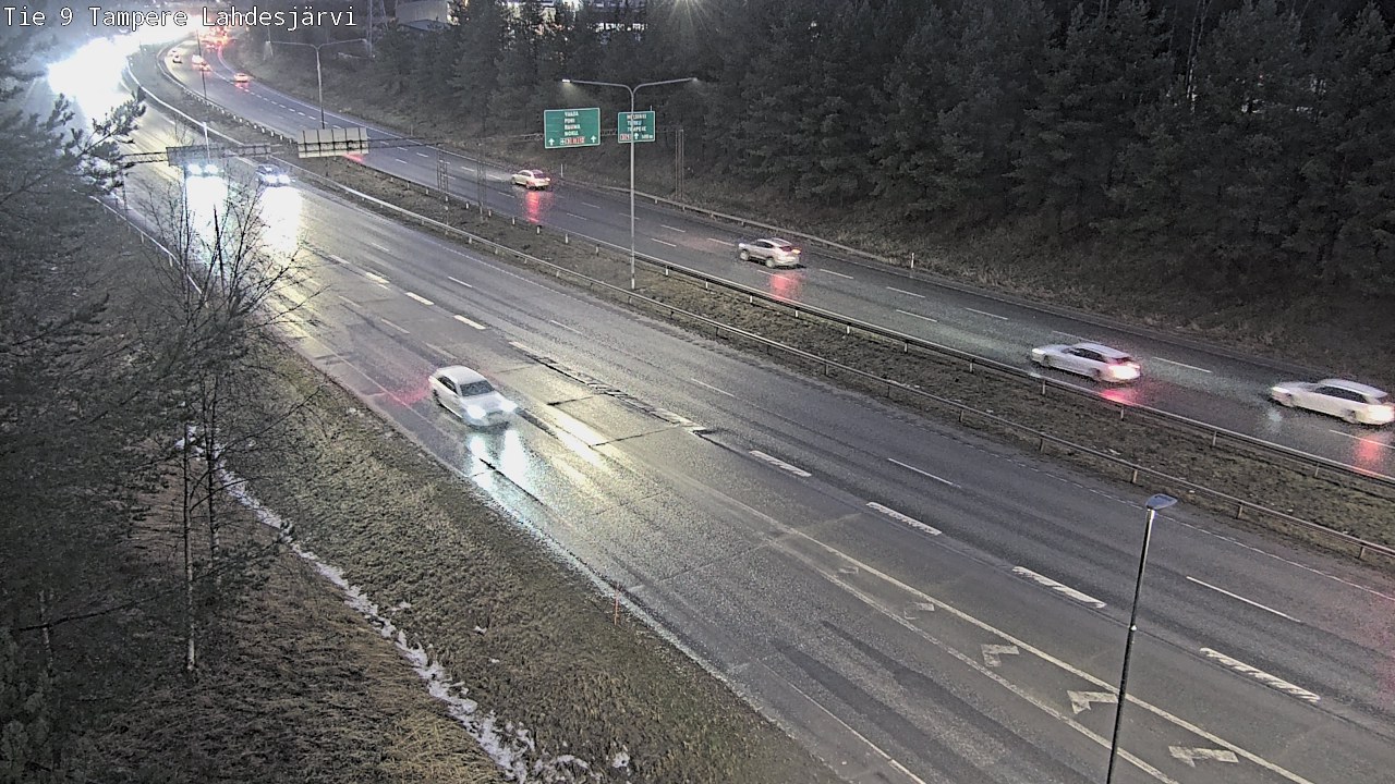 Weather Camera Image Road 9 Tampere, Lahdesjärvi, Tampere, Pirkanmaa