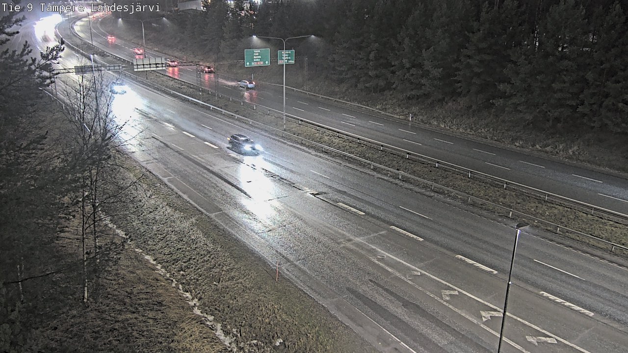Weather Camera Image Road 9 Tampere, Lahdesjärvi, Tampere, Pirkanmaa