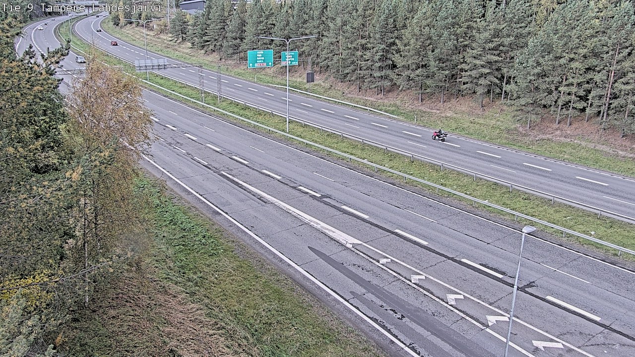 Weather Camera Image Road 9 Tampere, Lahdesjärvi, Tampere, Pirkanmaa