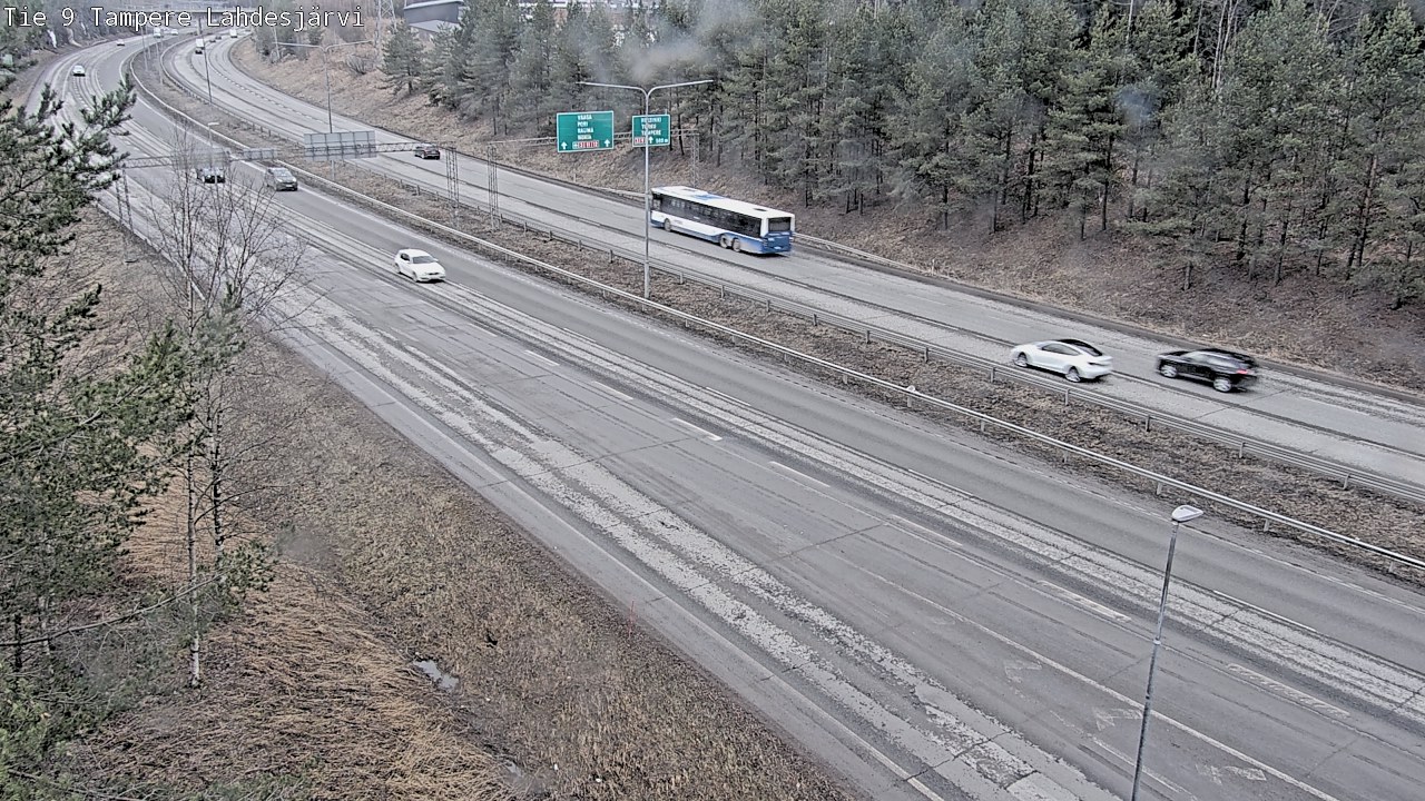 Weather Camera Image Road 9 Tampere, Lahdesjärvi, Tampere, Pirkanmaa