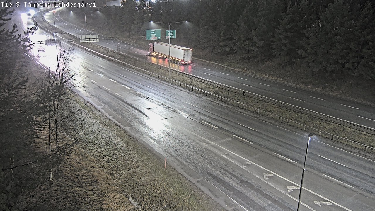 Weather Camera Image Road 9 Tampere, Lahdesjärvi, Tampere, Pirkanmaa