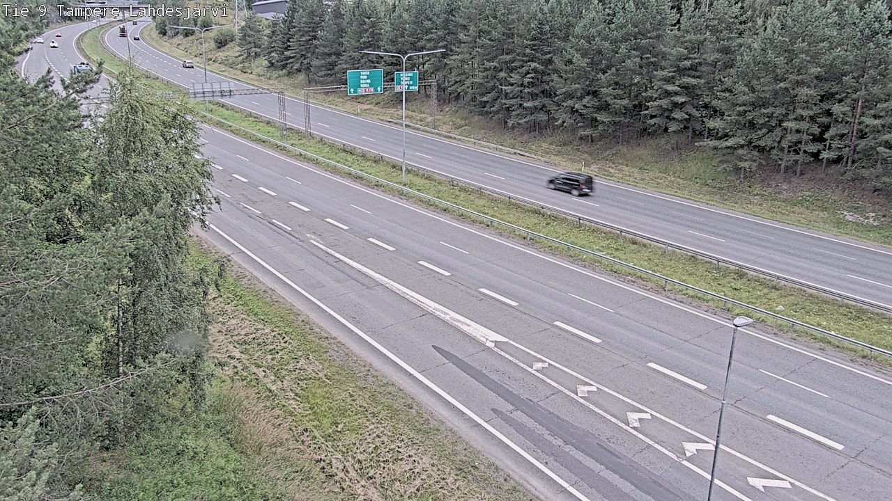 Weather Camera Image Road 9 Tampere, Lahdesjärvi, Tampere, Pirkanmaa