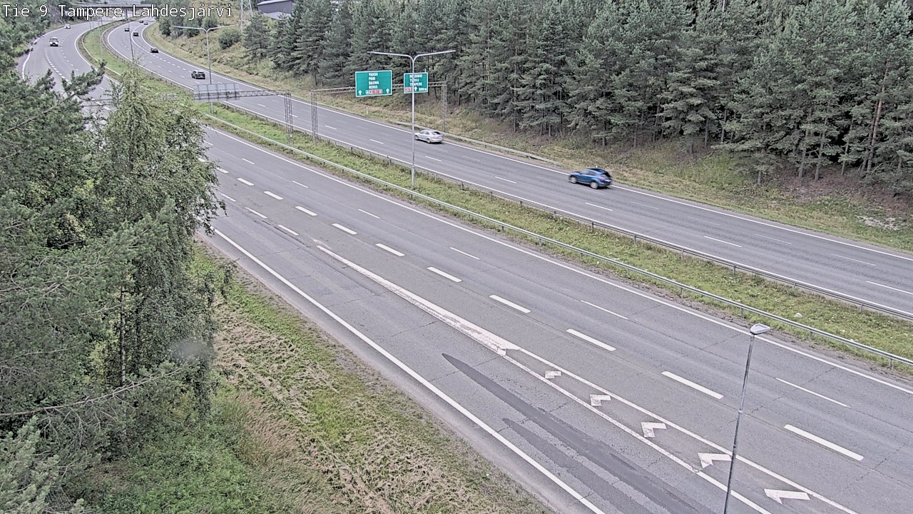 Weather Camera Image Road 9 Tampere, Lahdesjärvi, Tampere, Pirkanmaa