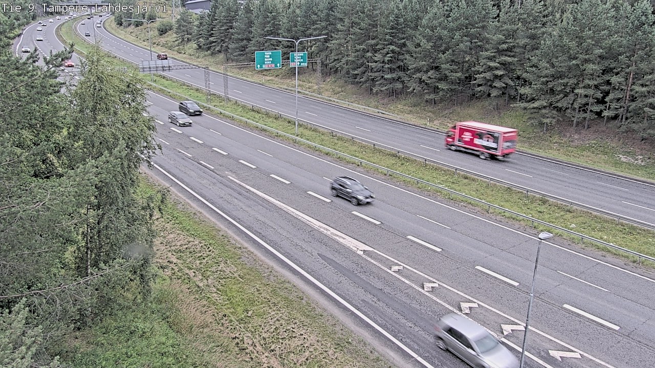 Weather Camera Image Road 9 Tampere, Lahdesjärvi, Tampere, Pirkanmaa