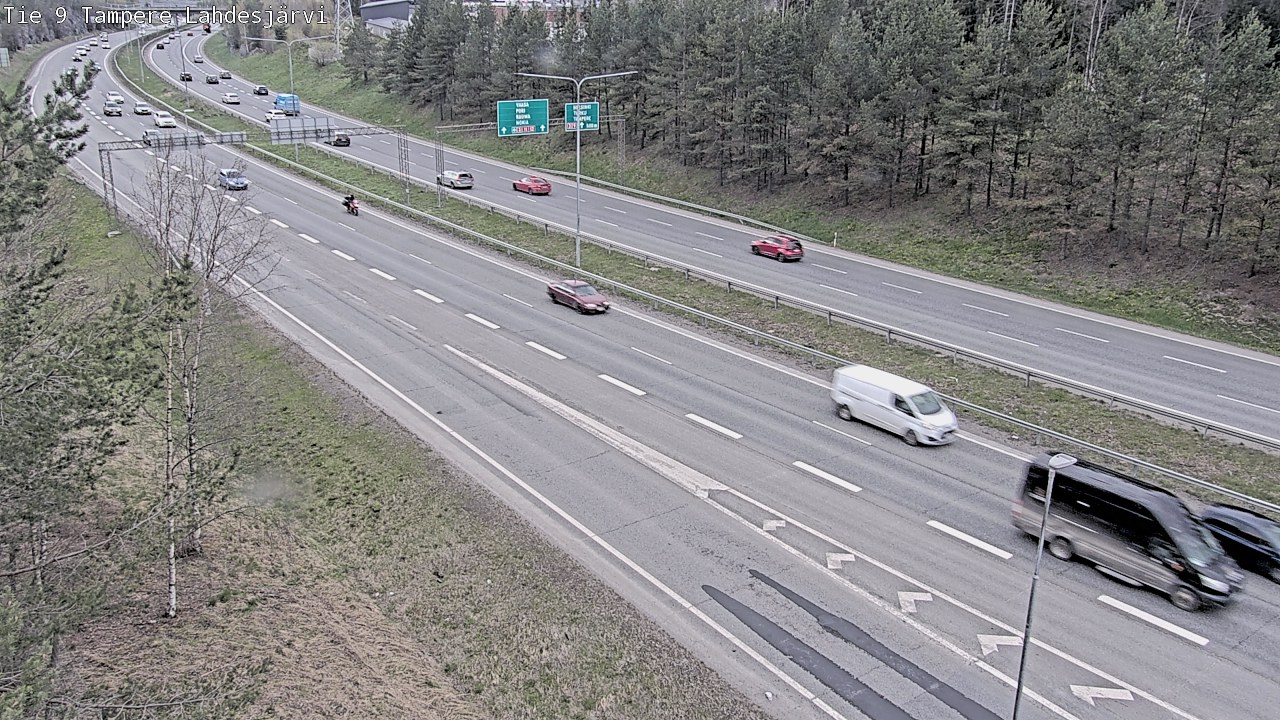 Weather Camera Image Road 9 Tampere, Lahdesjärvi, Tampere, Pirkanmaa