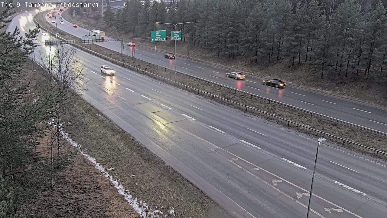 Weather Camera Image Road 9 Tampere, Lahdesjärvi, Tampere, Pirkanmaa