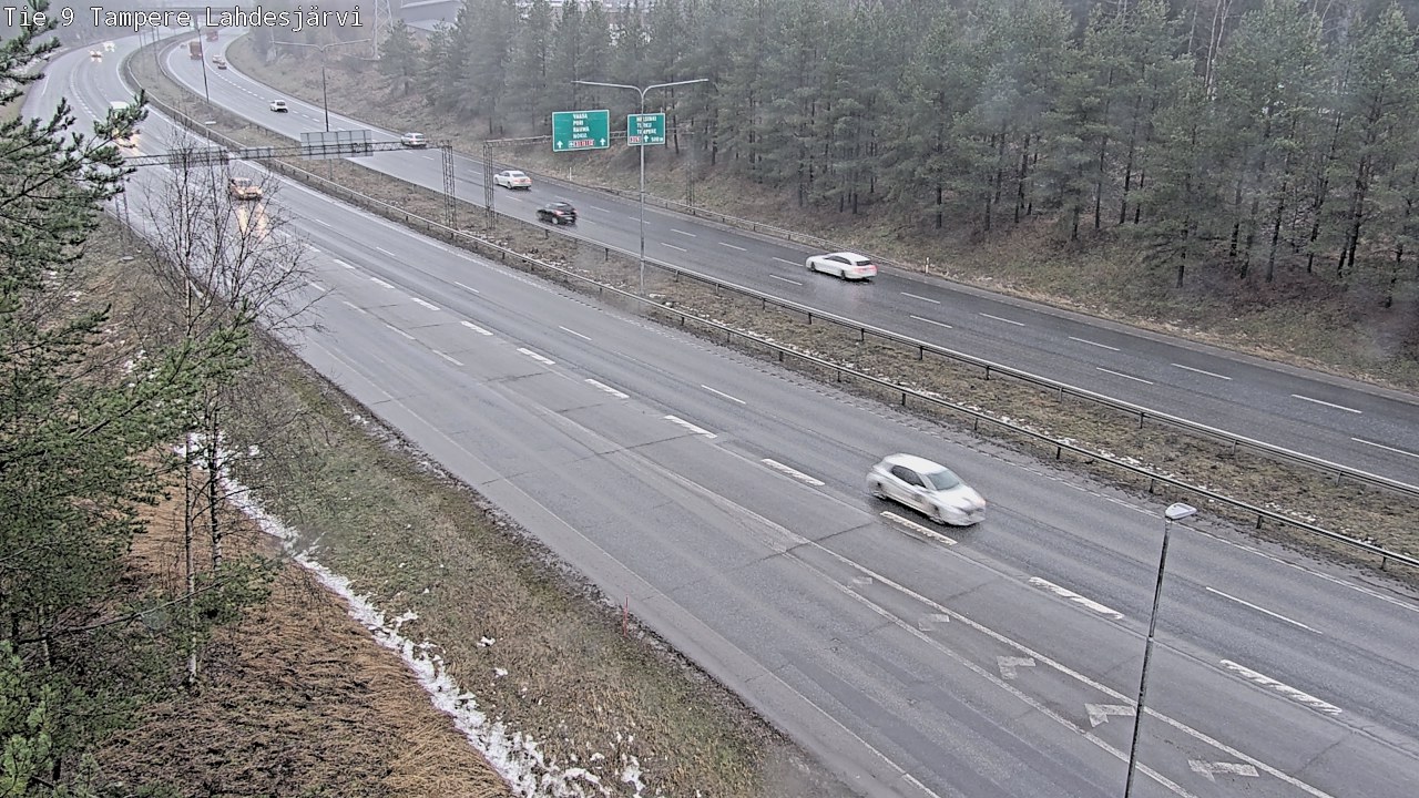Weather Camera Image Road 9 Tampere, Lahdesjärvi, Tampere, Pirkanmaa