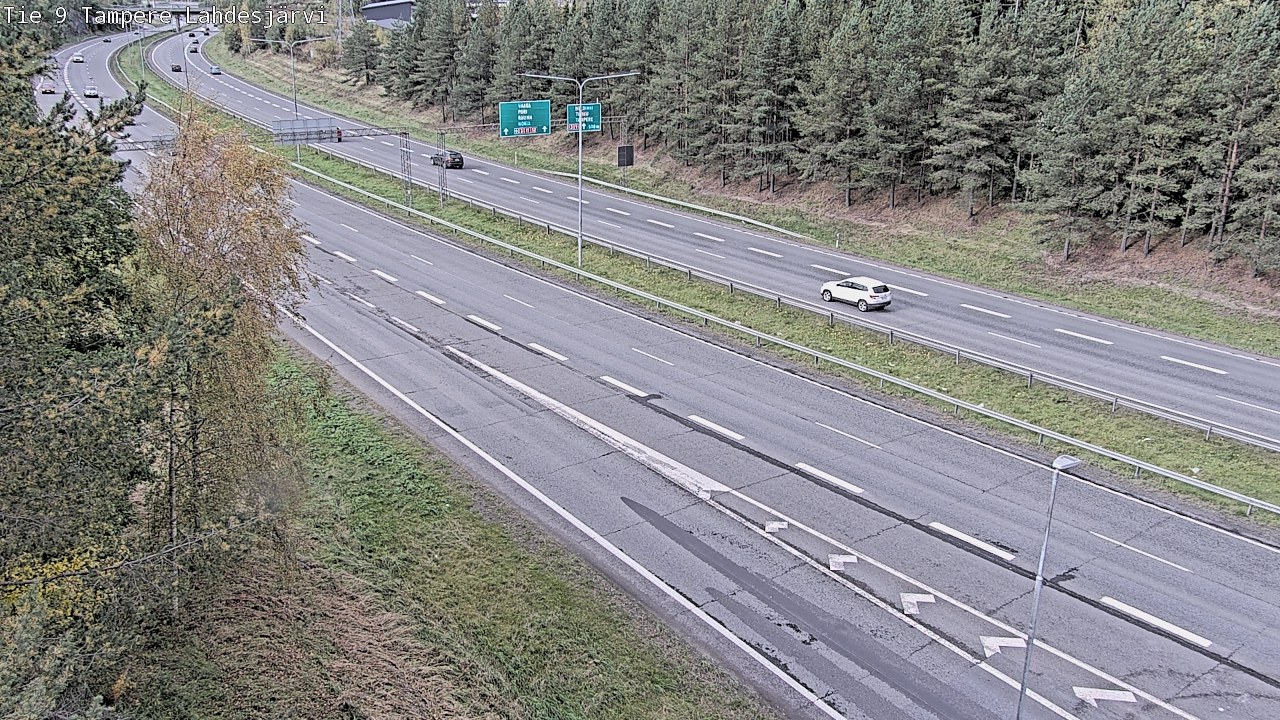 Weather Camera Image Road 9 Tampere, Lahdesjärvi, Tampere, Pirkanmaa