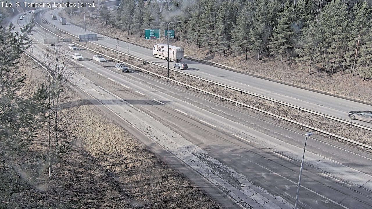 Weather Camera Image Road 9 Tampere, Lahdesjärvi, Tampere, Pirkanmaa