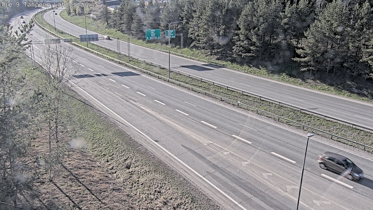 Kelikamerat Kuva Tie 9 Tampere, Lahdesjärvi, Tampere, Pirkanmaa