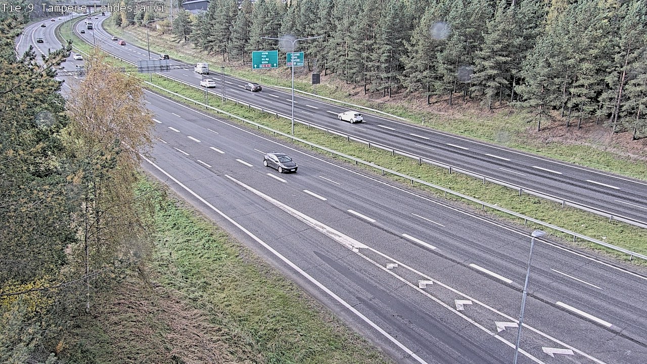 Weather Camera Image Road 9 Tampere, Lahdesjärvi, Tampere, Pirkanmaa