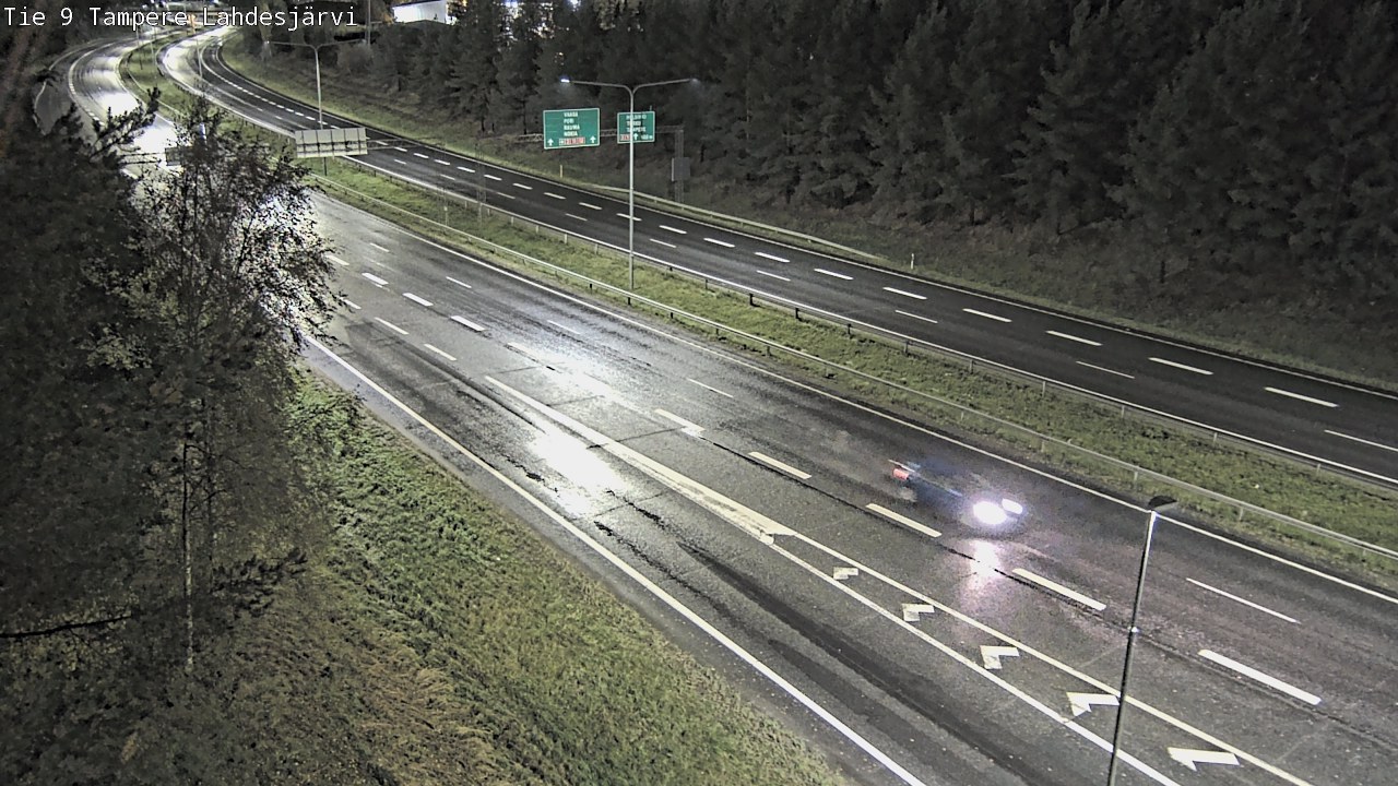 Weather Camera Image Road 9 Tampere, Lahdesjärvi, Tampere, Pirkanmaa