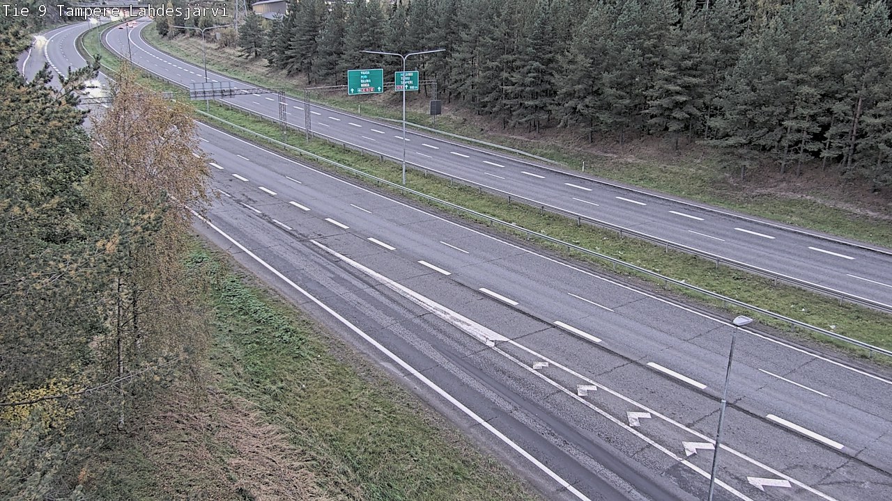 Weather Camera Image Road 9 Tampere, Lahdesjärvi, Tampere, Pirkanmaa