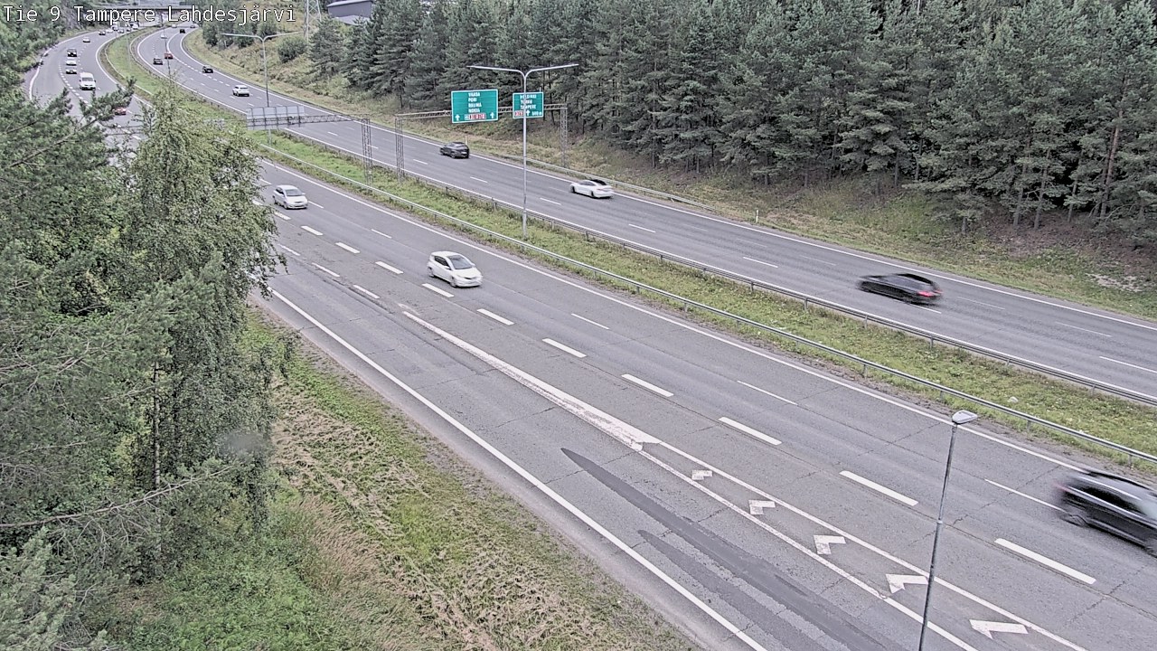 Weather Camera Image Road 9 Tampere, Lahdesjärvi, Tampere, Pirkanmaa