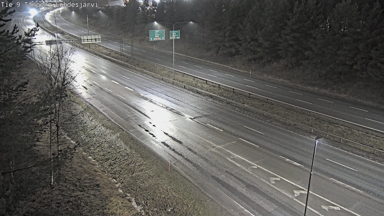Weather Camera Image Road 9 Tampere, Lahdesjärvi, Tampere, Pirkanmaa