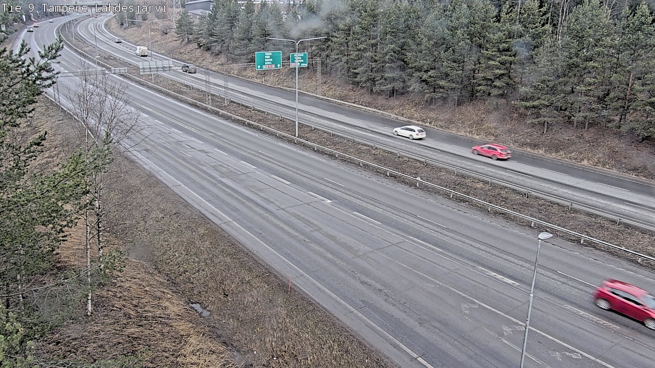 Weather Camera Image Road 9 Tampere, Lahdesjärvi, Tampere, Pirkanmaa