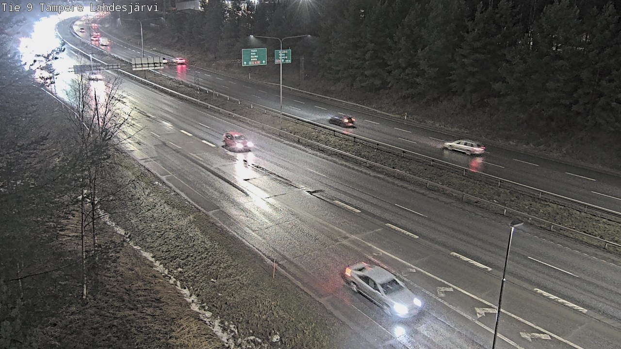 Weather Camera Image Road 9 Tampere, Lahdesjärvi, Tampere, Pirkanmaa