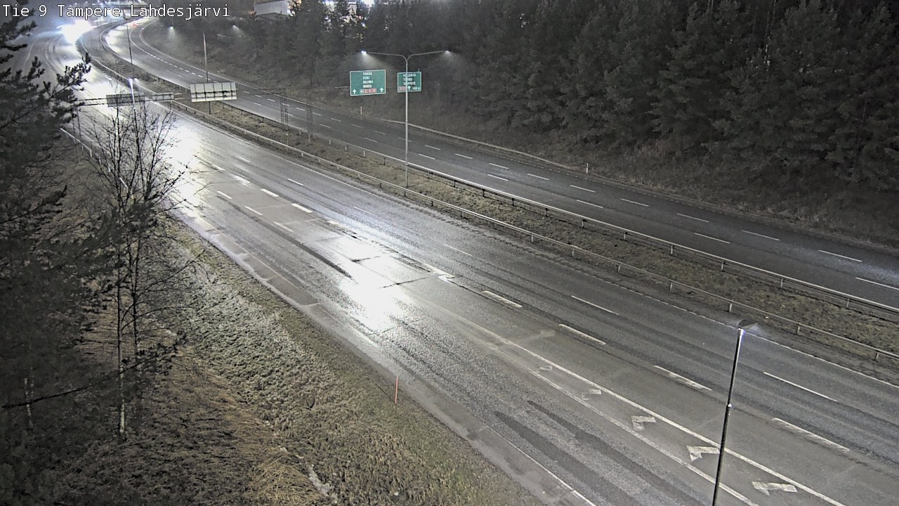 Weather Camera Image Road 9 Tampere, Lahdesjärvi, Tampere, Pirkanmaa