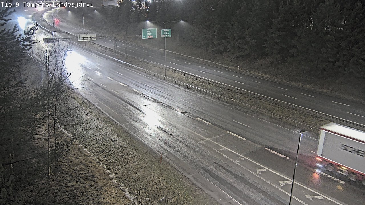 Weather Camera Image Road 9 Tampere, Lahdesjärvi, Tampere, Pirkanmaa