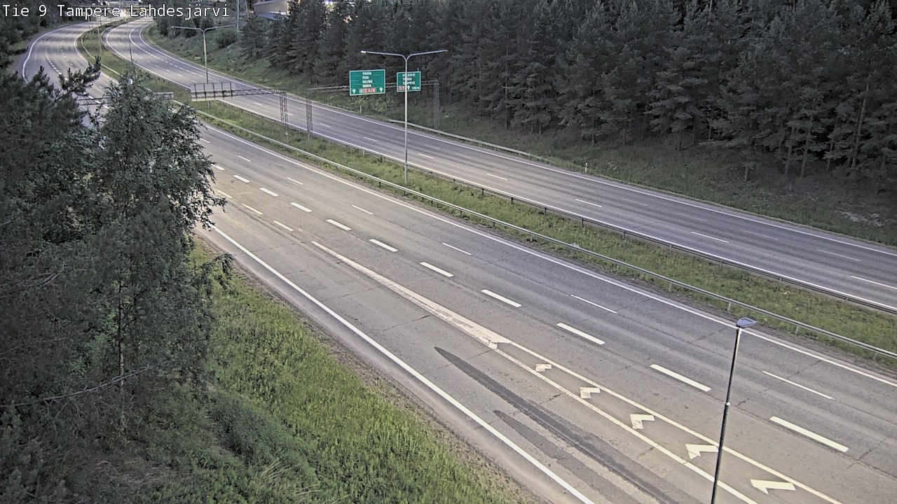 Kelikamerat Kuva Tie 9 Tampere, Lahdesjärvi, Tampere, Pirkanmaa