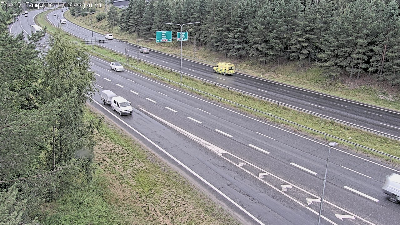 Weather Camera Image Road 9 Tampere, Lahdesjärvi, Tampere, Pirkanmaa