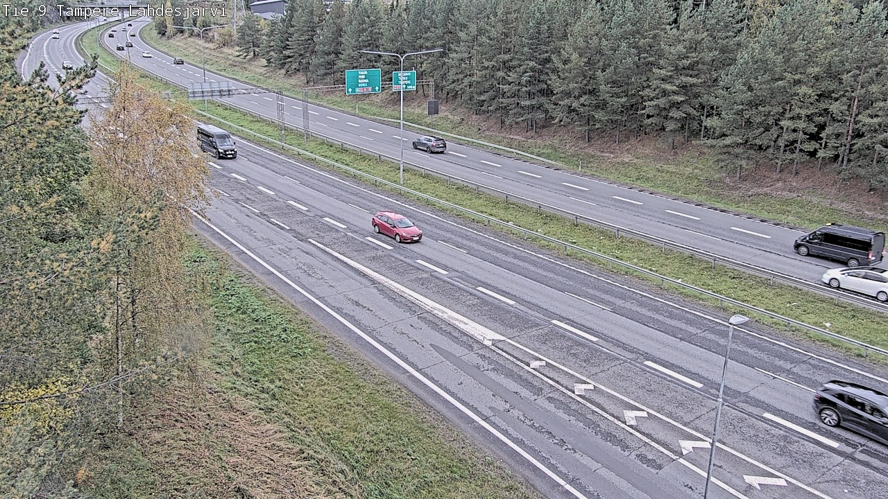 Weather Camera Image Road 9 Tampere, Lahdesjärvi, Tampere, Pirkanmaa